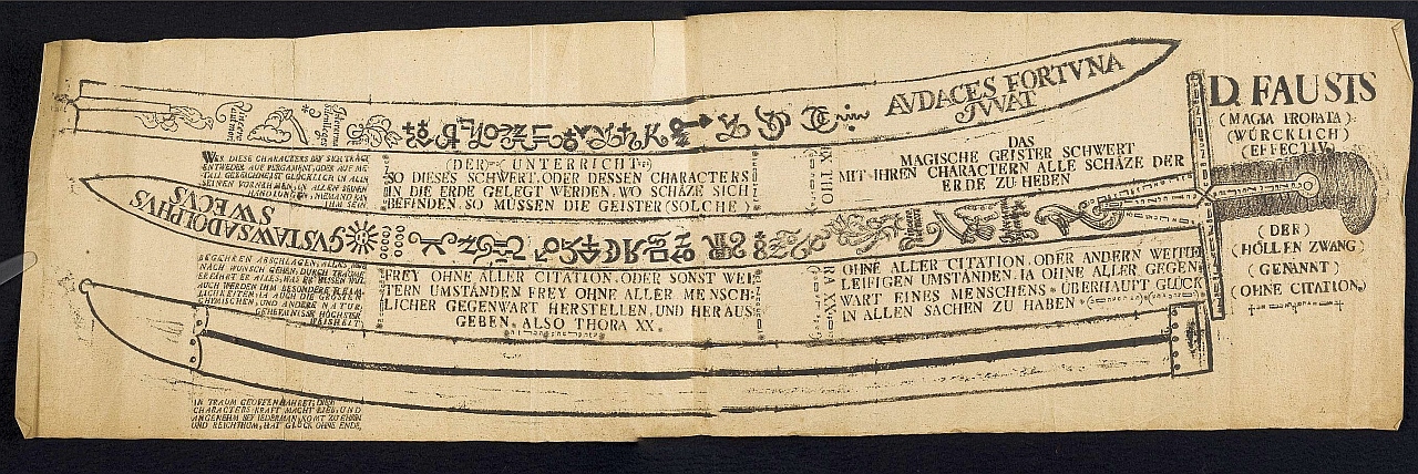 L'épée magique de Faust