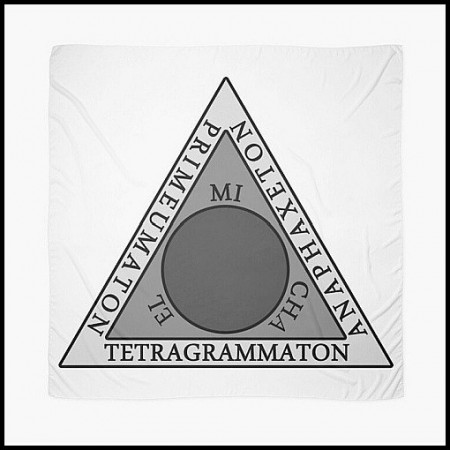 [x] Tenture Triangle Goétique - 2