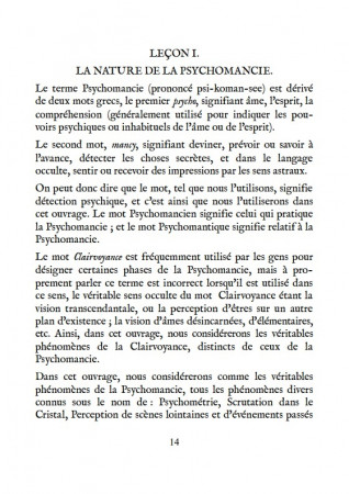 Psychomancie pratique & Scrutation du Cristal