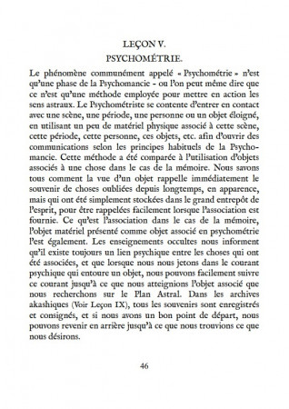 [RL] Psychomancie pratique & Scrutation du Cristal