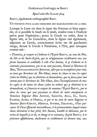 [RL] Magia Goetica ~ Traité de Magie Goétique